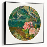 Modern Wall Art: Paul Gauguin's Vibrant Flowers and Bird