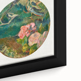 Modern Wall Art: Paul Gauguin's Vibrant Flowers and Bird