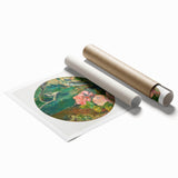 Modern Wall Art: Paul Gauguin's Vibrant Flowers and Bird