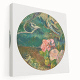Modern Wall Art: Paul Gauguin's Vibrant Flowers and Bird