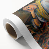 Impressionist Portrait - Cézanne’s ‘Young Italian Woman’ Wall Art