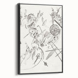 Modern Wall Art: Kleine Welten XII - Kandinsky's Abstract Masterpiece