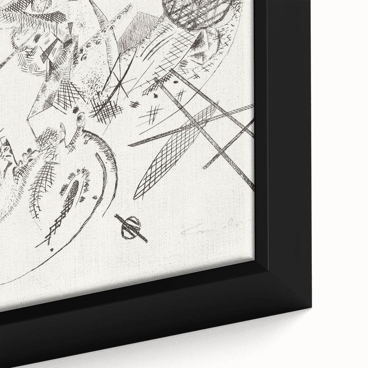 Modern Wall Art: Kleine Welten XII - Kandinsky's Abstract Masterpiece