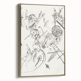 Modern Wall Art: Kleine Welten XII - Kandinsky's Abstract Masterpiece