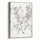 Modern Wall Art: Kleine Welten XII - Kandinsky's Abstract Masterpiece