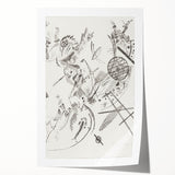 Modern Wall Art: Kleine Welten XII - Kandinsky's Abstract Masterpiece