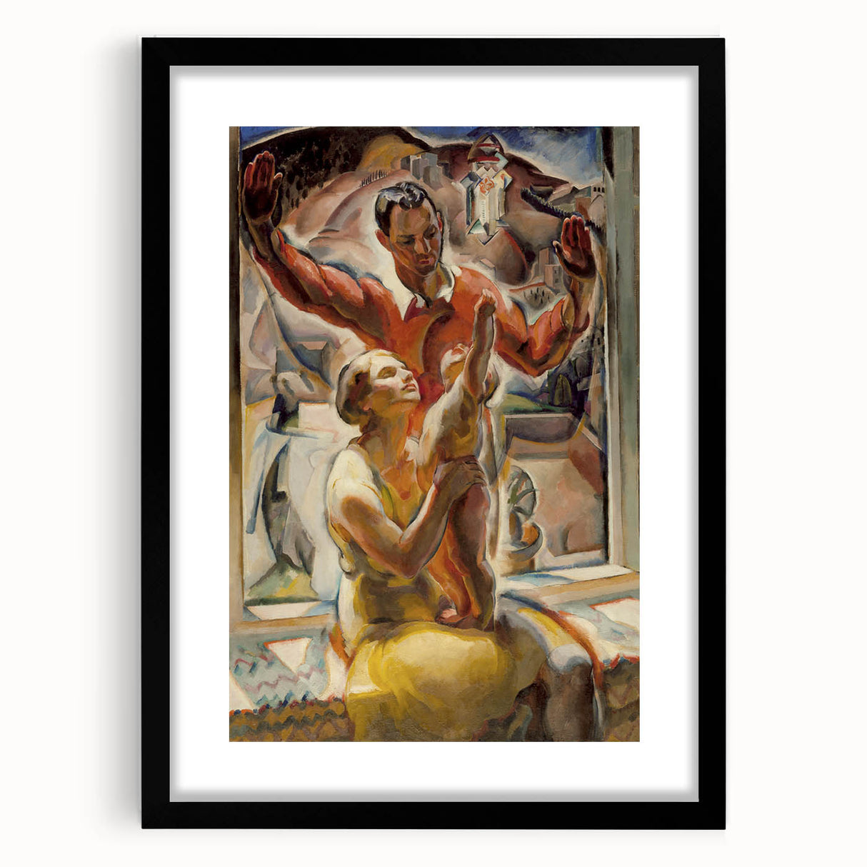 Modern Wall Art: The Herwigs - A Family Portrait by Vysekal