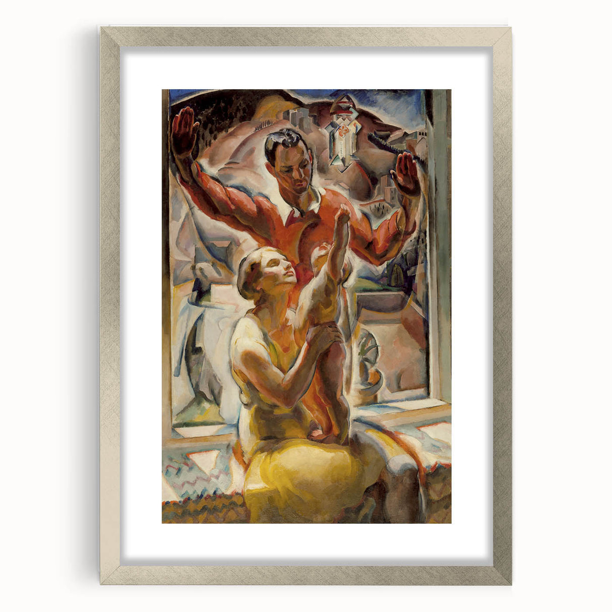 Modern Wall Art: The Herwigs - A Family Portrait by Vysekal