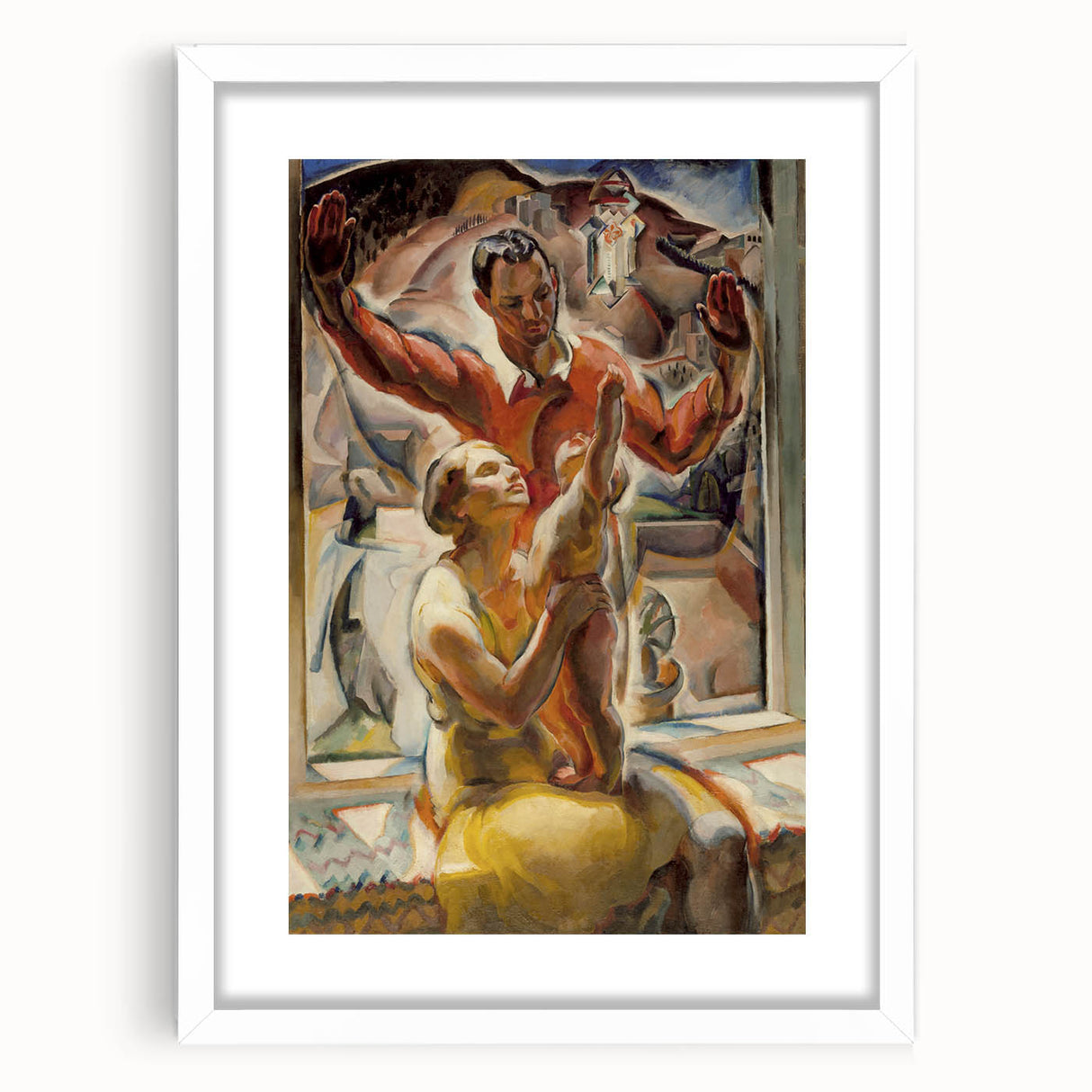 Modern Wall Art: The Herwigs - A Family Portrait by Vysekal