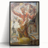 Modern Wall Art: The Herwigs - A Family Portrait by Vysekal