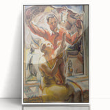 Modern Wall Art: The Herwigs - A Family Portrait by Vysekal