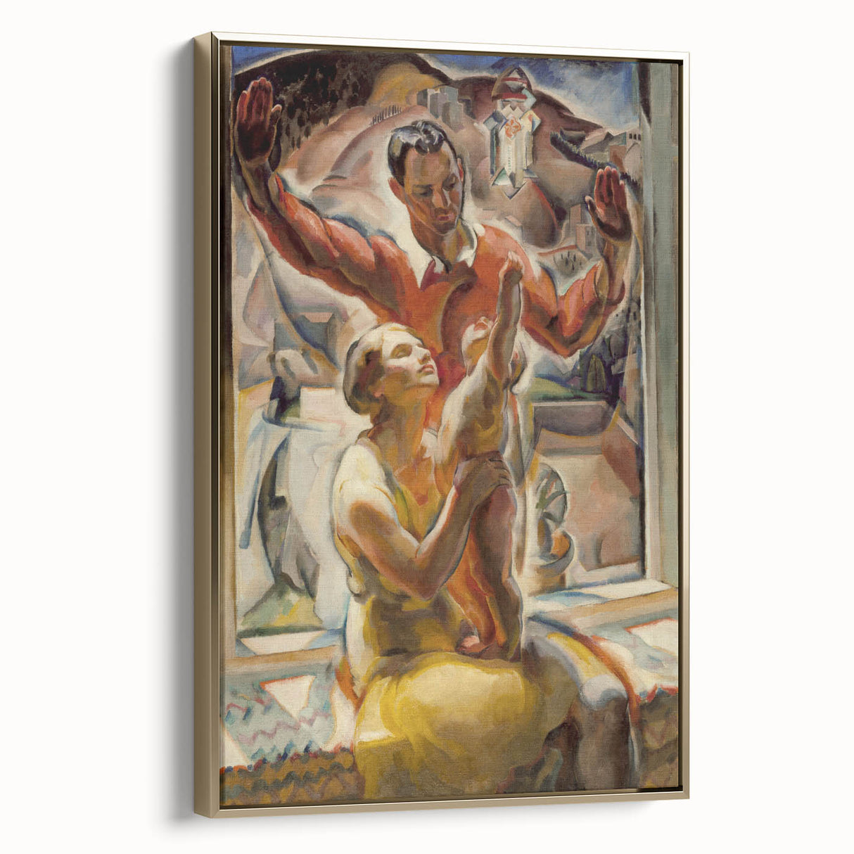 Modern Wall Art: The Herwigs - A Family Portrait by Vysekal