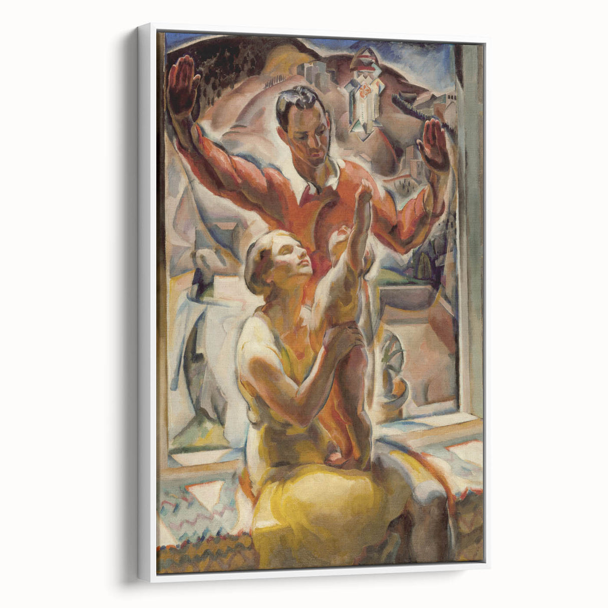 Modern Wall Art: The Herwigs - A Family Portrait by Vysekal