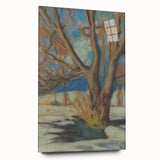 Winter's Essence: Study of a Bare Tree by Zolo Palugyay