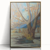 Winter's Essence: Study of a Bare Tree by Zolo Palugyay