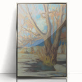 Winter's Essence: Study of a Bare Tree by Zolo Palugyay