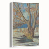 Winter's Essence: Study of a Bare Tree by Zolo Palugyay