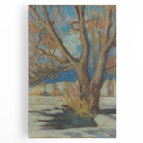 Winter's Essence: Study of a Bare Tree by Zolo Palugyay