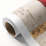 Abstract strokes wall art on rolled canvas showcasing vibrant colors in a fluid design, perfect for modern home decor. Ideal for adding a touch of creativity to any interior space.