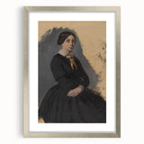 Impressionist Portrait - Degas’s ‘Young Woman in Black’ Wall Art