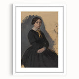 Impressionist Portrait - Degas’s ‘Young Woman in Black’ Wall Art