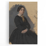 Impressionist Portrait - Degas’s ‘Young Woman in Black’ Wall Art