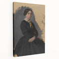 Impressionist Portrait - Degas’s ‘Young Woman in Black’ Wall Art