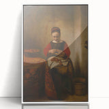 Timeless Artwork - ‘Young Woman Peeling Apples’ Wall Decor