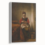Timeless Artwork - ‘Young Woman Peeling Apples’ Wall Decor