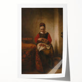 Timeless Artwork - ‘Young Woman Peeling Apples’ Wall Decor