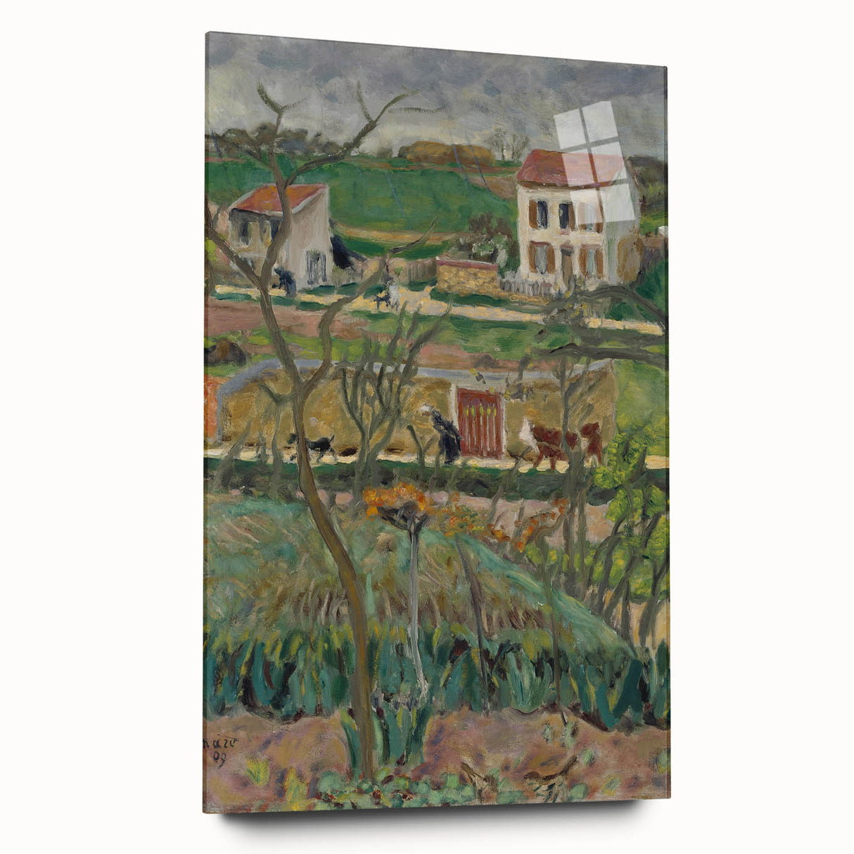 Rainy Landscape: Weathered Charm by Pierre Bonnard (1909)