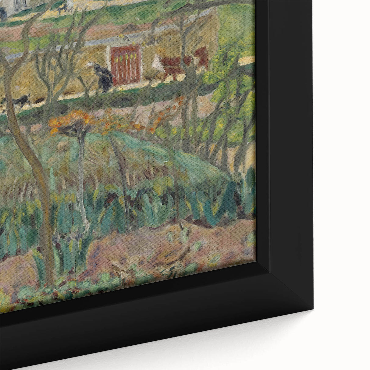 Rainy Landscape: Weathered Charm by Pierre Bonnard (1909)