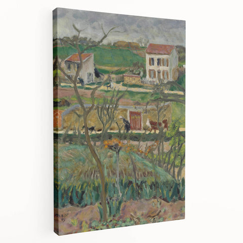 Rainy Landscape: Weathered Charm by Pierre Bonnard (1909)