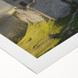 Beautiful rolled canvas showcasing a vibrant landscape scene with a majestic castle, featuring rich colors and intricate details, ideal for home decor and art enthusiasts.