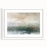 Calm Coastal Landscape - Minimalist Abstract Ocean Canvas Wall Art