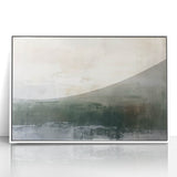 Calm Coastal Landscape - Minimalist Abstract Ocean Canvas Wall Art