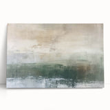 Calm Coastal Landscape - Minimalist Abstract Ocean Canvas Wall Art