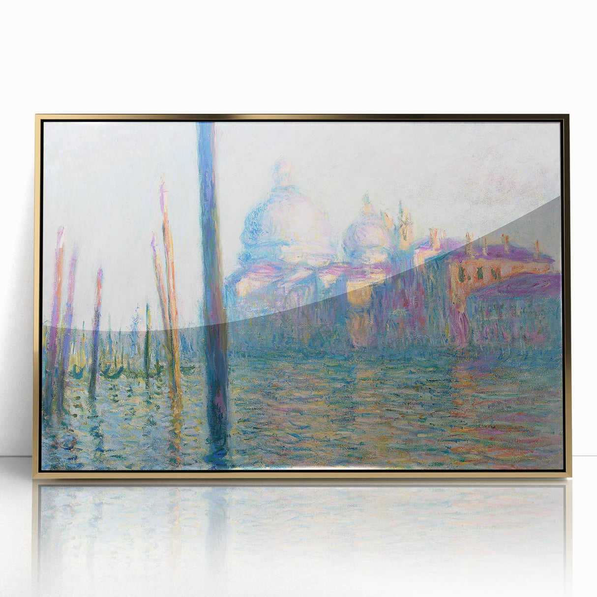 Impressionist Venice Scene - Monet's Le Grand Canal, Elegant Print