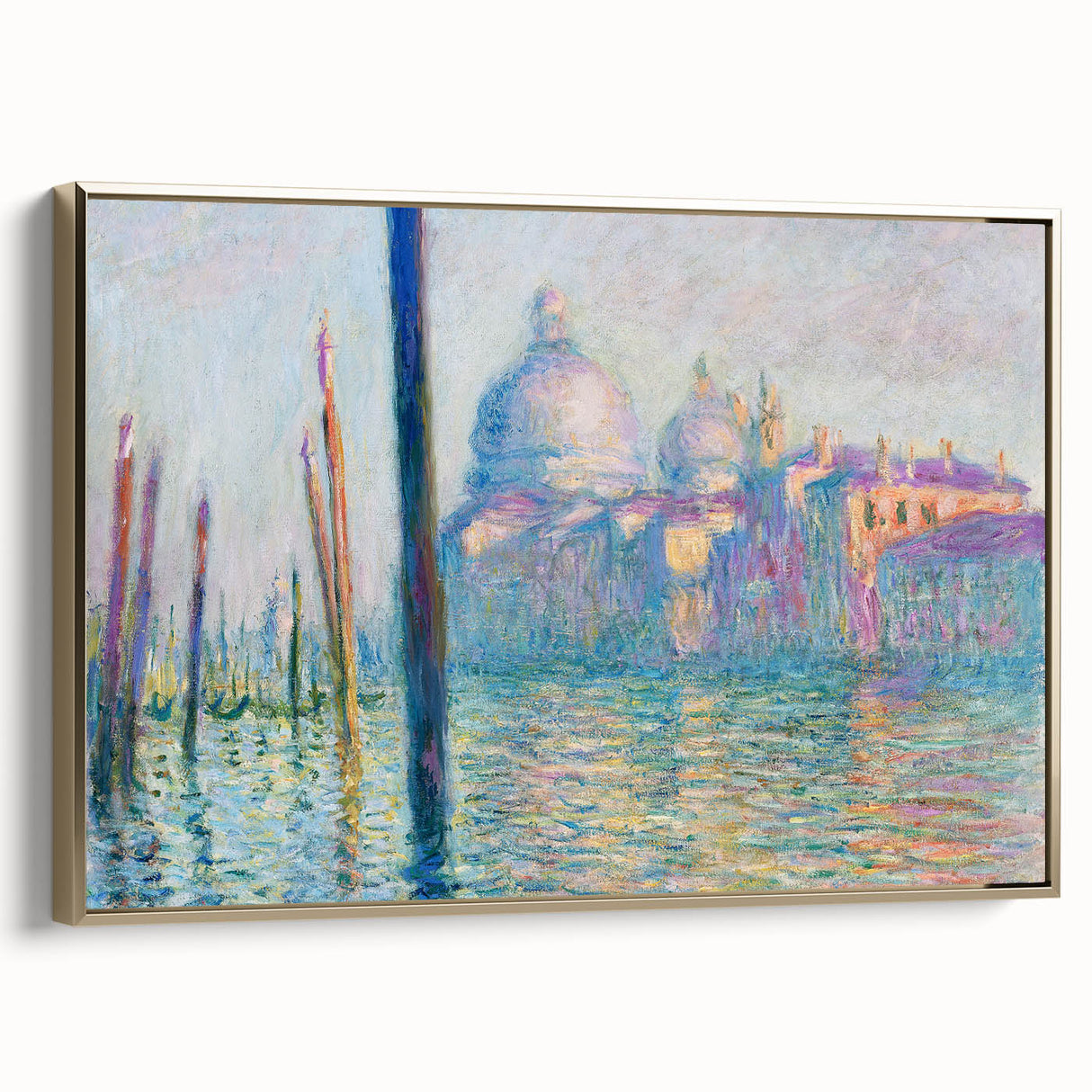 Impressionist Venice Scene - Monet's Le Grand Canal, Elegant Print