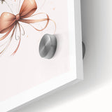 Girls Bedroom Art - Elegant Balloons and Bow Kids Room Decor