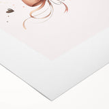 Girls Bedroom Art - Elegant Balloons and Bow Kids Room Decor