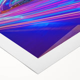 Rolled canvas print showcasing a vibrant landscape bridge design, featuring rich colors and intricate details, perfect for home decor or art enthusiasts.