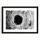 Extra large abstract art print featuring vibrant, textured swirls of multicolored paint on a black framed canvas.