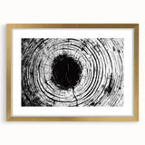 Extra large abstract art print featuring textured swirls in earth tones, framed in gold, ideal for living room decor.