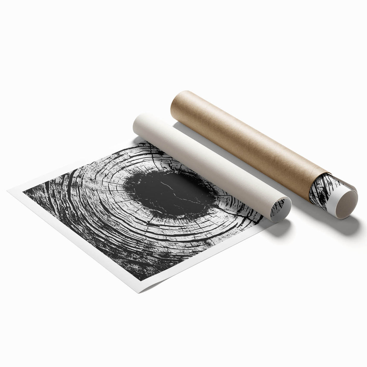 Extra large rolled print of detailed floral art in soft pastel shades, ideal for classy bathroom wall art.