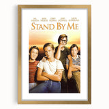 Retro Wall Art - Stand By Me Movie Poster - 80s Vintage Art Prints