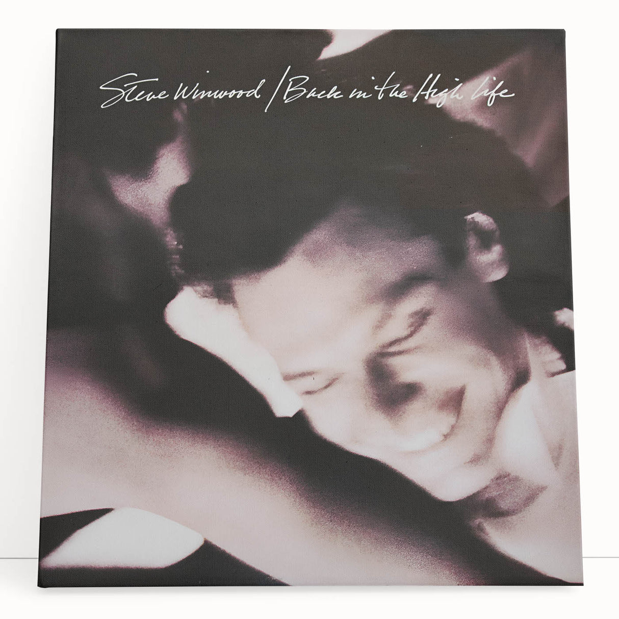 Retro Steve Winwood Back in the High Life Poster - Vintage Prints