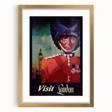 Retro London Guard Travel Poster – Vintage Prints & Nostalgic Art