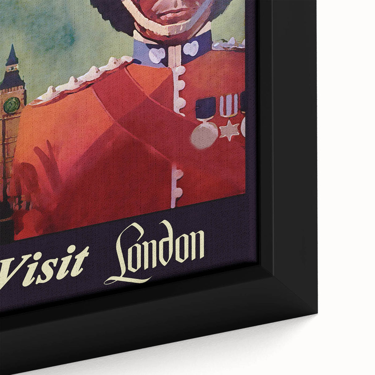 Retro London Guard Travel Poster – Vintage Prints & Nostalgic Art