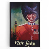 Retro London Guard Travel Poster – Vintage Prints & Nostalgic Art